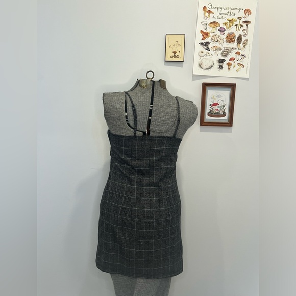 Cute dress/ pinafore , dark academia, tweed - Picture 3 of 6